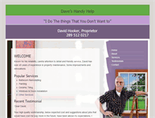 Tablet Screenshot of daveshandyhelp.com